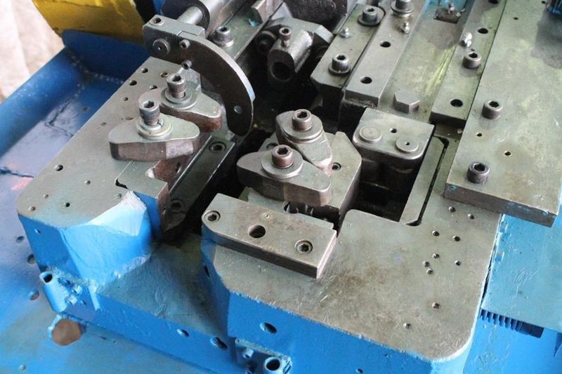 ROBERTS SINGLE STROKE END FORMING PRESS: STOCK# 55409