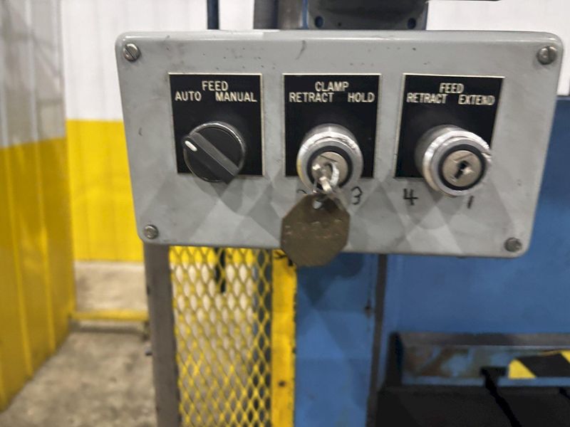 80 TON BECKWOOD 4 POST HYDRAULIC PRESS 14" STROKE : STOCK #23242