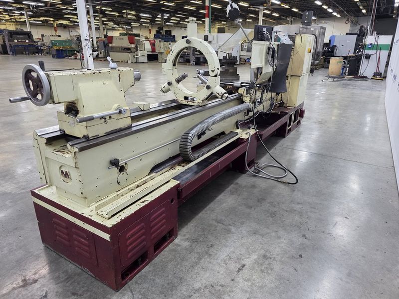 Acer Dynamic-24120G 24″ x 120″ Gap Bed Engine Lathe w/ Newall NMS300 DRO