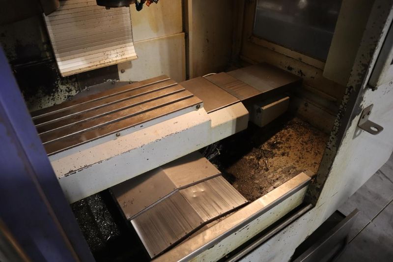 Sharp Model SV-2412 3-Axis CNC Machining Center, 8K Spindle, Coolant Pump and Tank- Auction Item