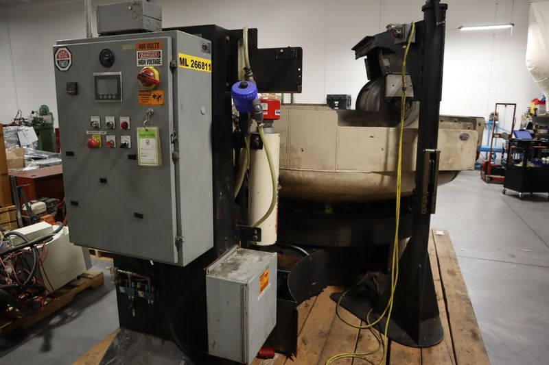 Hammond Roto-Finish HR-17 VIbratory Combo Finishing, Washing, Drying Unit, with Magnetic Parts Separation- Auction Item