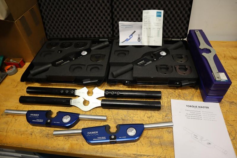 Haimer Torque Master ER Collet Wrenches and Collet Wrenches- Auction Item