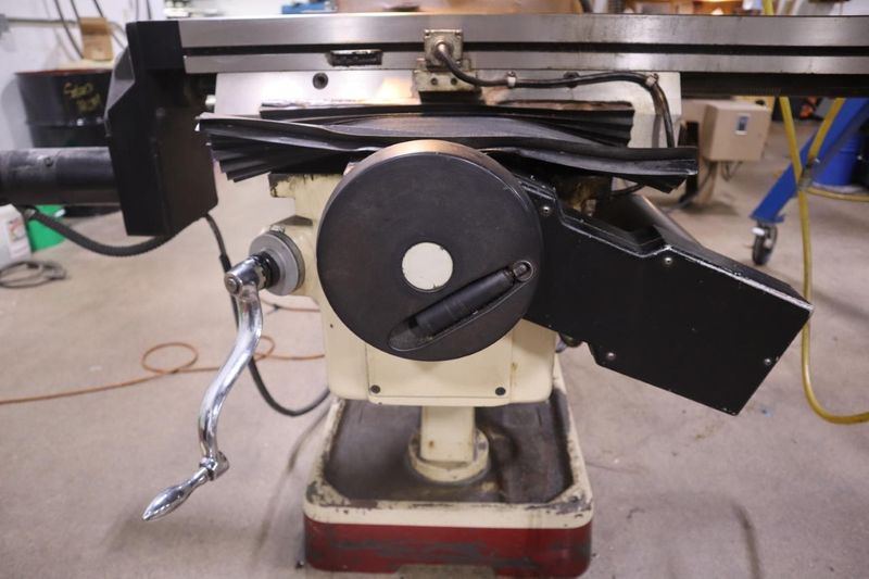Chevalier FM-3VKH 3-Axis CNC Knee Mill, 50"x10" Table, Kurt Power Drawbar- Auction Item