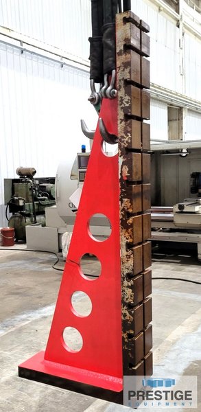 99.5" x 12" x 40" T-Slotted Angle Plate, 13 Horizontal T-Slots, 1 Vertical T-Slot,  Qty. 1, #43235