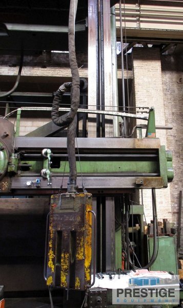 144" Giddings & Lewis VBM, 150" Swing, 186" Under Rail, 150 Ton Weight Cap., Acu-Rite, DRO, 75 HP, #43437