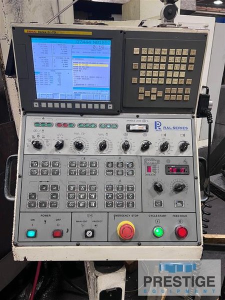 Lymco RAL-16, 63" Chuck, 78" Swing, 1-250 RPM, Octagonal Ram, 12 ATC, Fanuc 0i-TD CNC, 60 HP, 2012, #32460