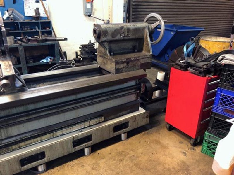 36" X 400" Summit Hollow Spindle Engine Lathe