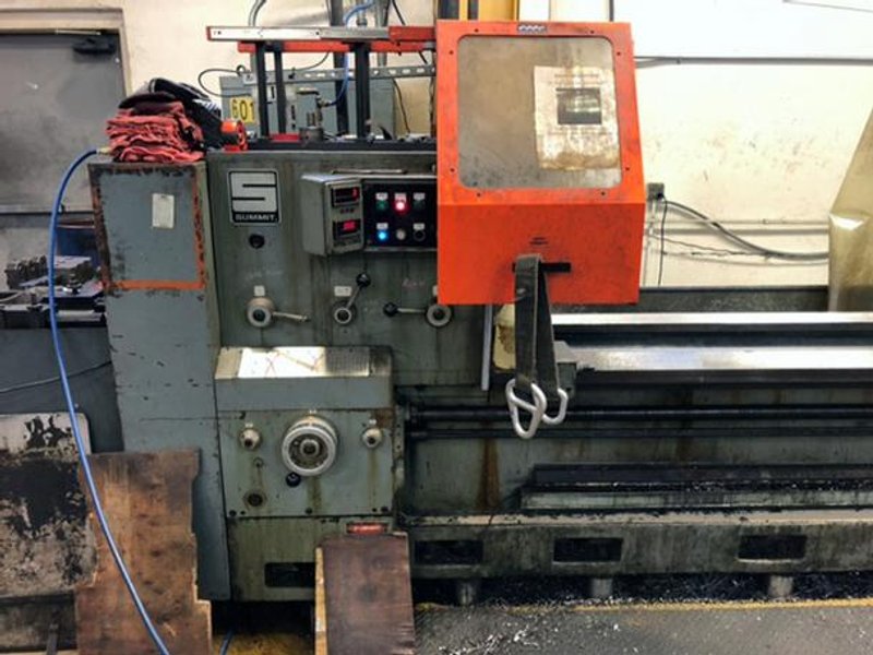 36" X 400" Summit Hollow Spindle Engine Lathe
