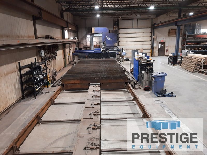 Messer Titan 12/8P, 12' x 54' Table, Messer Global CNC, 5-Axis Bevel Head, Hypertherm HPR400XD, Dust Collector, #43893