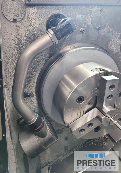 Okuma LB-3000EX-MY 950, 22" Swing, 38" C.C, 12-Station Trt, Milling, C-Axis, 5,000 RPM, OSP-P200LA, 2012, #43018