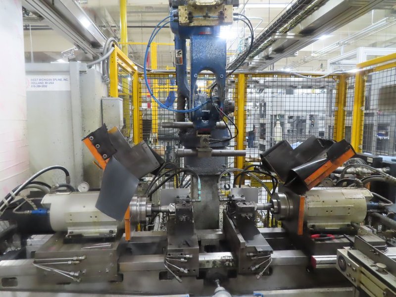 West Michigan Spline, Inc Model: 32E Face & Center, New 2018, WITH ROBOT
