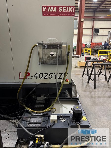 AWEA LP-4025Z  5-Face CNC Bridge Mill, X-157", Y-98", 106" B/C, Fanuc 31i, 60 ATC, ACC, Rt Angle Head, 2014 #43951