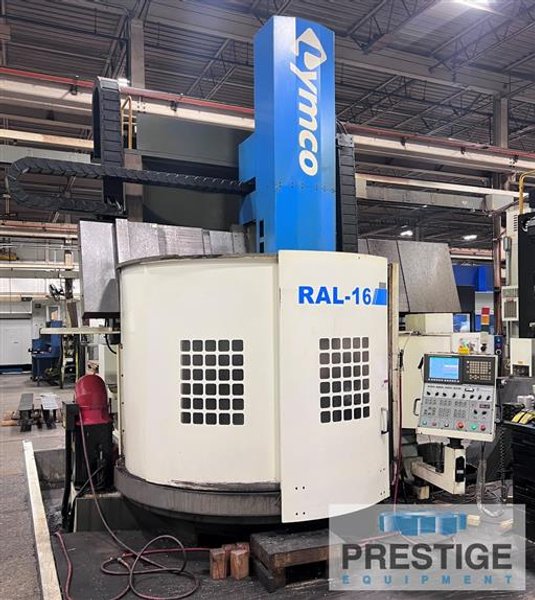 Lymco RAL-16, 63" Chuck, 78" Swing, 1-250 RPM, Octagonal Ram, 12 ATC, Fanuc 0i-TD CNC, 60 HP, 2012, #32460