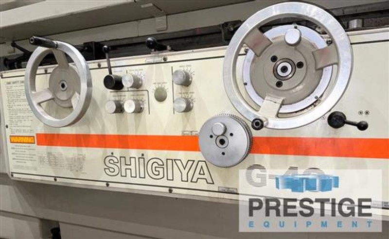 Shigiya GU-30(40)B-100A, 15.74" Swing, 39.4" CC, 10" Mag Chuck, Internal Attachment, Tailstock, Steady, 1993 #32865