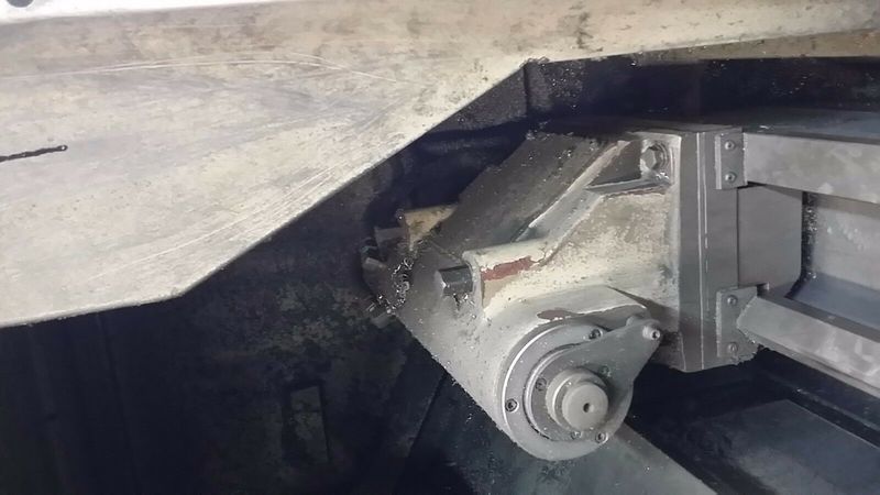 Specifications:  NC Controller: Fanuc Oi-TB Spindle Motor: 11 HP Max Spindle Speed: 3,500 RPM Taper: MT#4  Chucksize: 10" Turning Diameter: 13.79"  Machining Length: 24.80" Number of tool station: 10 Rapid Speed (X / Z) mm/min: 30/30 Max. Stroke  (X