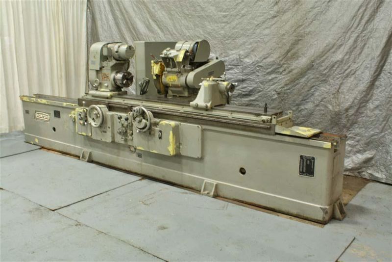 14' X 72' NORTON UNIVERSAL GRINDER W/DROP DOWN I.D.: STOCK #56800