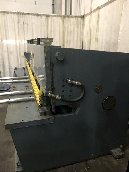 10' X 1/4' HELLER MODEL 630 HYDRAULIC POWER SHEAR: STOCK #69219