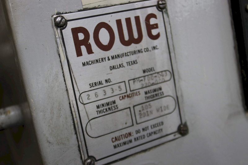 20' X .105' ROWE MODEL RM-FDC-053-220 SERVO FEEDER: STOCK #71072