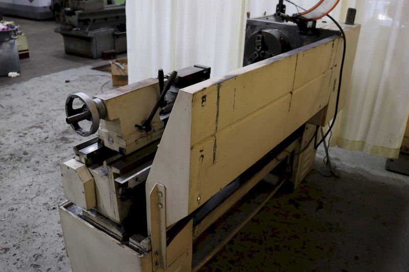 14" X 40 REPUBLIC TIMEMASTER GAP BED ENGINE LATHE:  STOCK #73232