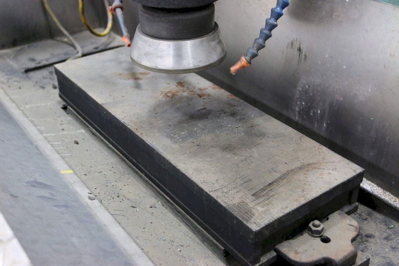 8' X 24' ABWOOD VERTICAL SPINDLE ROTARY SURFACE GRINDER: STOCK #73045