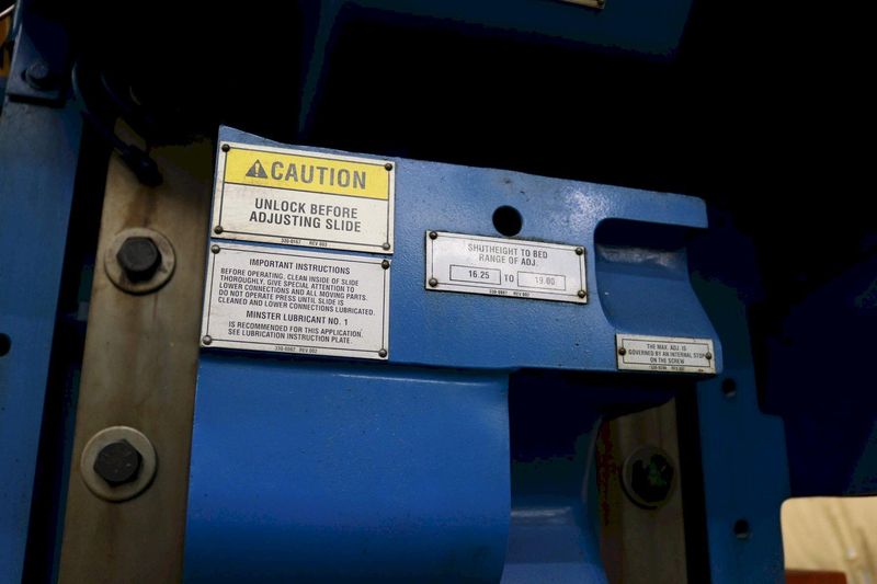 60 TON MINSTER GAP PRESS STOCK: #72977