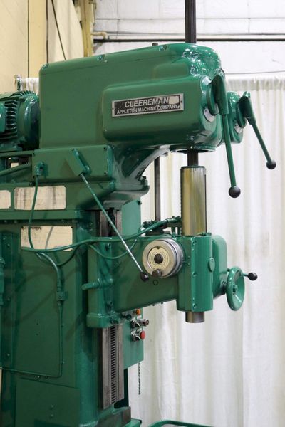 30" CLEERMAN SINGLE SPINDLE DRILL PRESS: STOCK # 72805