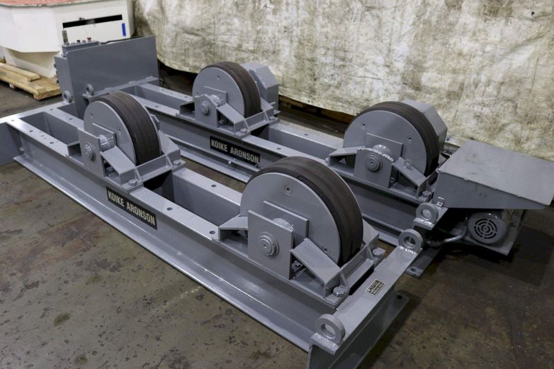30 TON SET OF KOIKE ARONSON TANK TURNING ROLLS: STOCK #72748