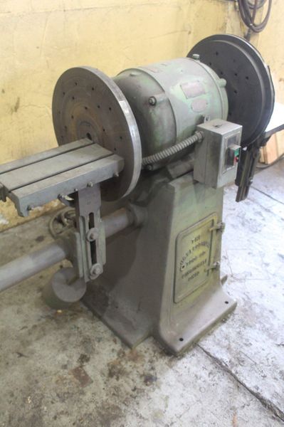 20' US ELECTRIC TOOL DOUBLE END DISC GRINDER: STOCK #72146