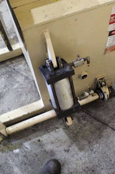 6000 LBS AIR FEED MOTORIZED COIL REEL: STOCK #71991