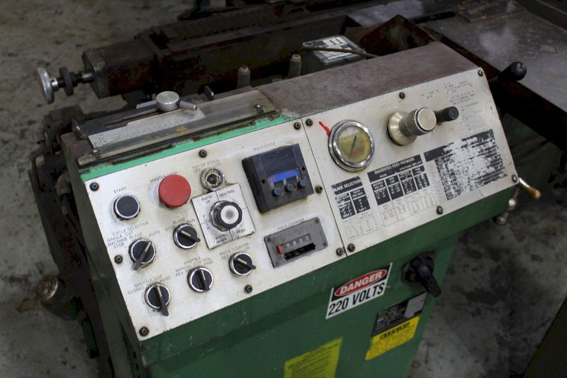 13' X 13' MARVEL MODEL #13A AUTOMATIC HORIZONTAL BANDSAW: STOCK #71723