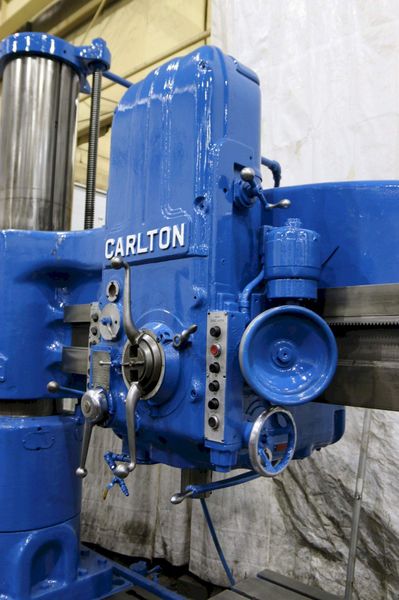 7' X 17' CARLTON MODEL 3A RADIAL DRILL: STOCK #70627