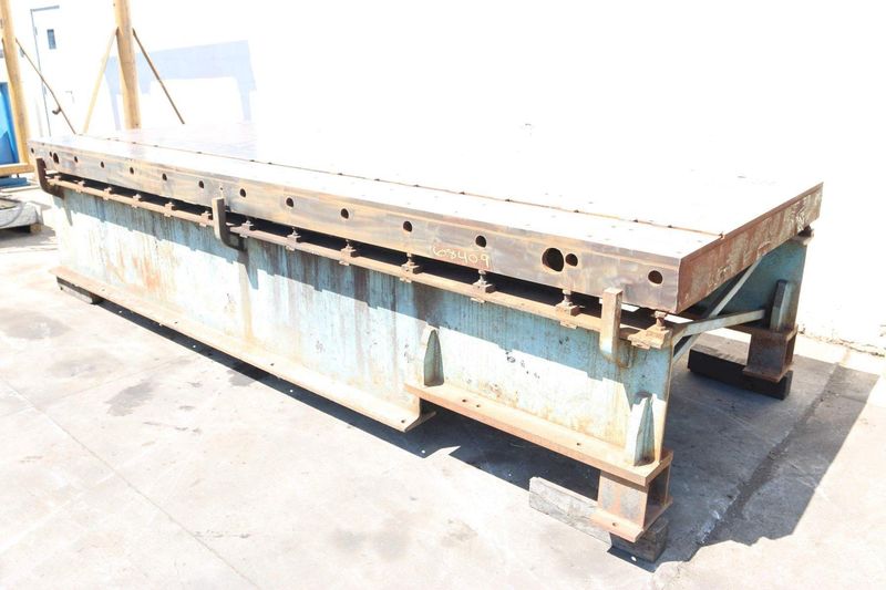 59' X 158' CAST IRON TABLE: STOCK #68409