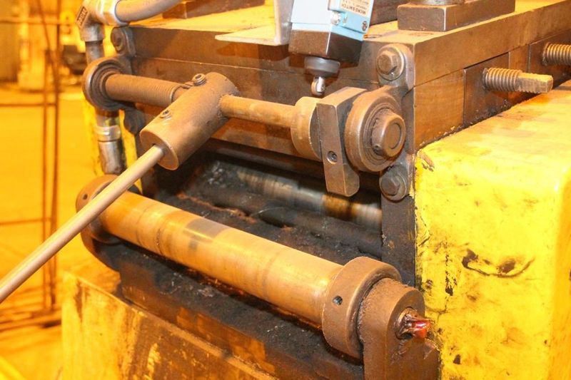 6000 LB X 12" X .135" CWP COIL CRADLE AND STRAIGHTENER: STOCK # 65904