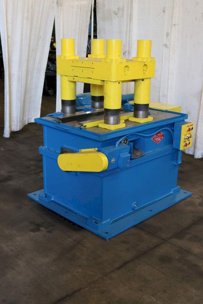 125 TON ALPHA 4 POST CUTOFF PRESS: STOCK #64362
