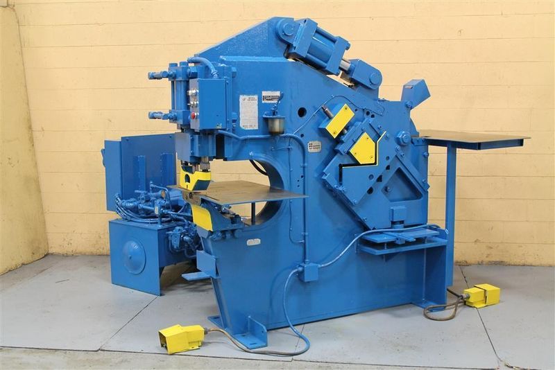 75 TON 6" X 6" X 1/2" BUFFALO 75 TON HYDRAULIC IRONWORKER: STOCK #57965
