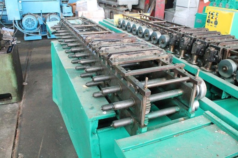 46" X 14 GAUGE ENGEL DUAL HEAD DUPLEX ROLLFORMER:   STOCK #2567