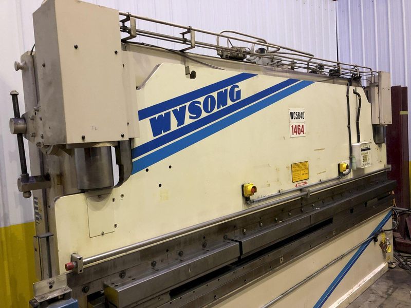 100 TON X 14' WYSONG MODEL THS100-168 HYDRAULIC PRESS BRAKE: STOCK #18666