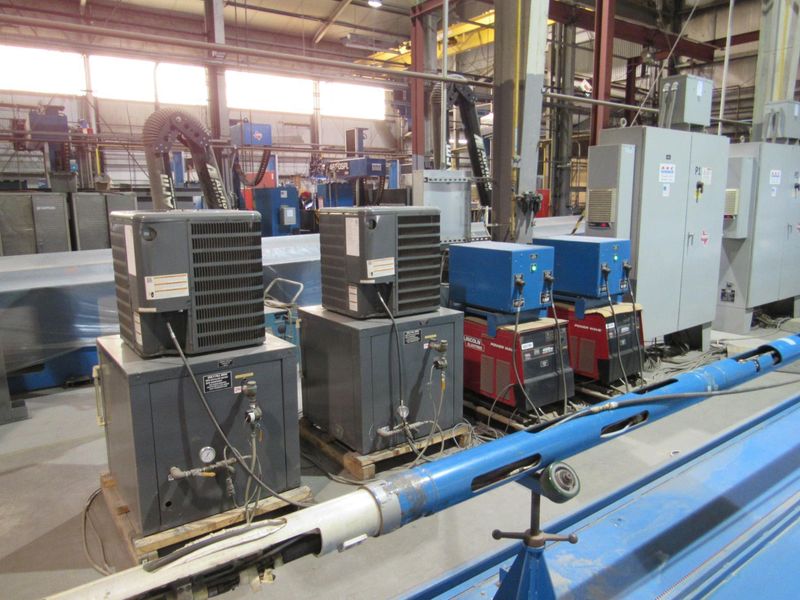 USED, 42' TRIPULSE DUAL HOT WIRE GTAW PIPE CLADDING SYSTEM