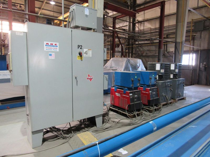 USED, 42' TRIPULSE DUAL HOT WIRE GTAW PIPE CLADDING SYSTEM