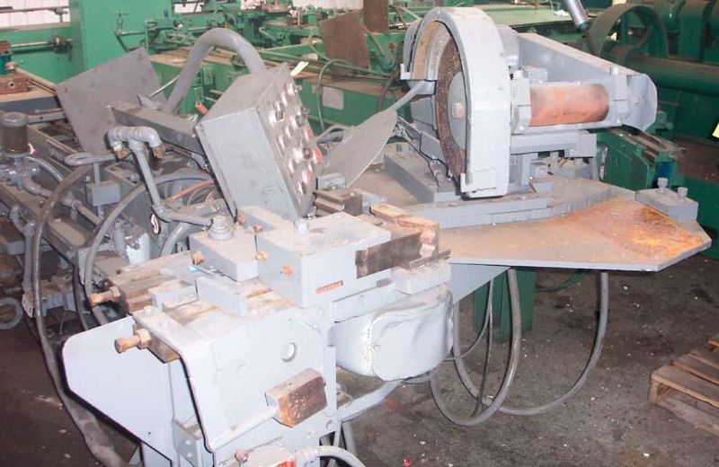 3/4" PINES ROTARY HYDRAULIC DUAL TUBE CUTOFF BENDER: STOCK #19438
