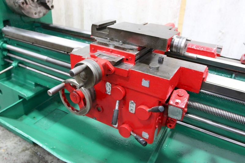 19" X 84" SUMMIT GAP BED ENGINE LATHE WITH 4" SPINDLE HOLE: STOCK #68482