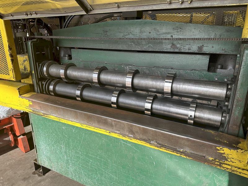 48" ASC SLITTING & CUT-TO-LENGTH (SLEAR) LINE WITH AMS CONTROLS: STOCK #19199