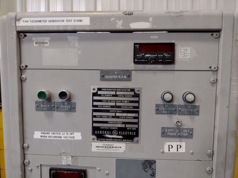 FAN TACHOMETER TEST STAND: STOCK #17329