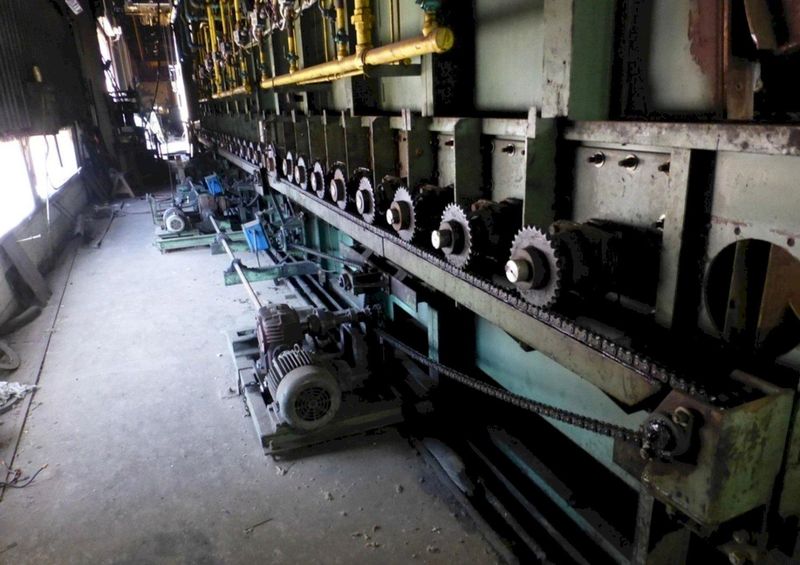 144" FLINN & DREFFEIN ENGINEERING PASS THROUGH GAS FIRED FURNACE: STOCK #13372