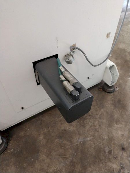 1100 LB X 16" GSW MODEL #MHM0.5/1250SO SERVO MOTORIZED COIL REEL UNCOILER, NEW 1999: STOCK 12985