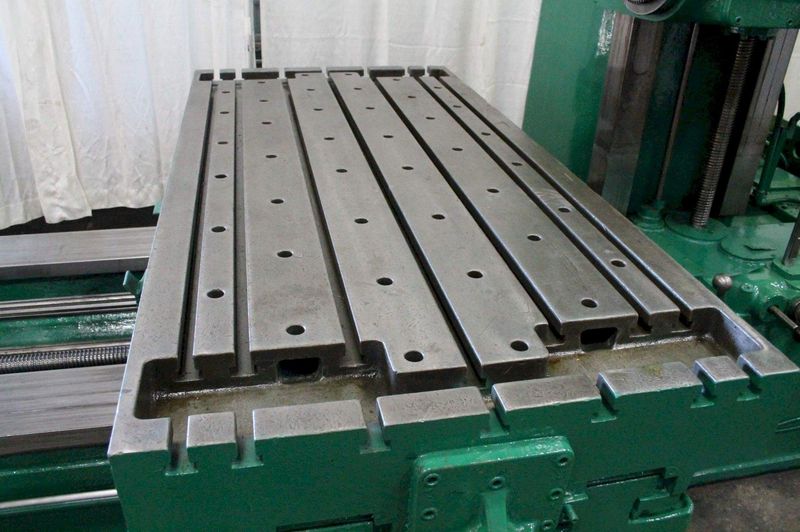 4" GIDDINGS & LEWIS #340-T HORIZONTAL TABLE TYPE BORING MILL: STOCK #72715