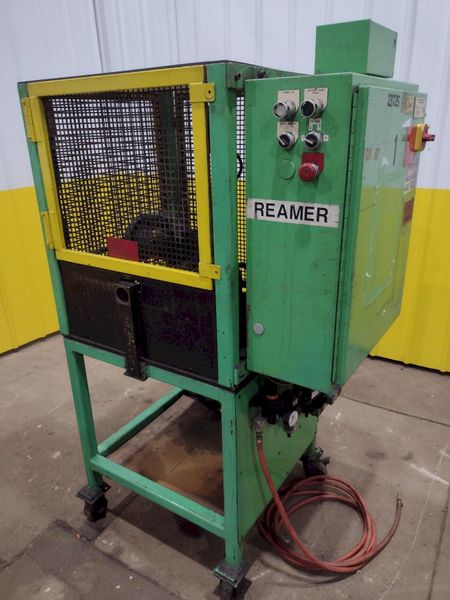 2.5" JR AUTOMATION TUBE DEBURRING & ID CHAMFERING MACHINE: STOCK #19033