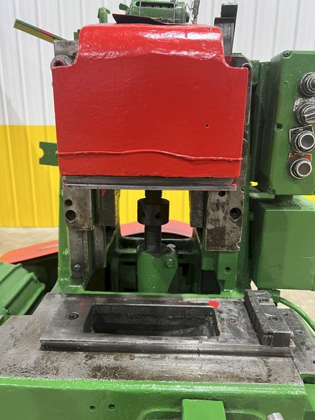 25 TON YODER MODEL #P-25 MECHANICAL CUTOFF PRESS, 2.25" STROKE : STOCK #20524