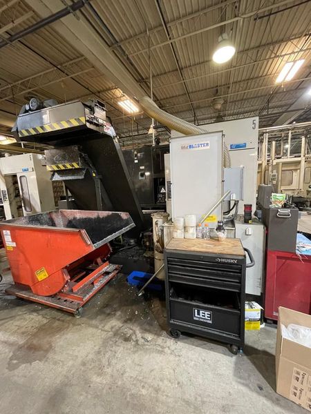 Hitachi Seiki HS630 4-Machine FMS Horizontal Machining Cell