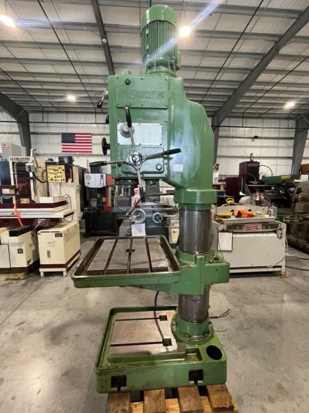 IBARMIA B-70  31-1/2” Geared Head Drill Press & Power Down Feed #7013